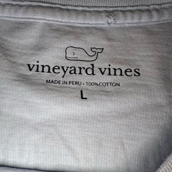 Vineyard Vines Shirt Large Whale Texas Unisex Long Sleeve - Picture 6 of 10